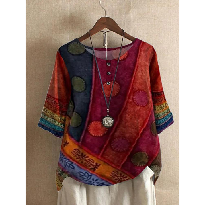 Eleanor | Loose Fit Bohemian Top