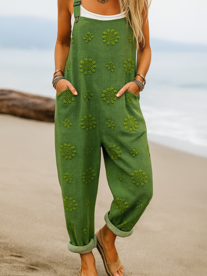 Lara | Floral Jumpsuit with Pockets