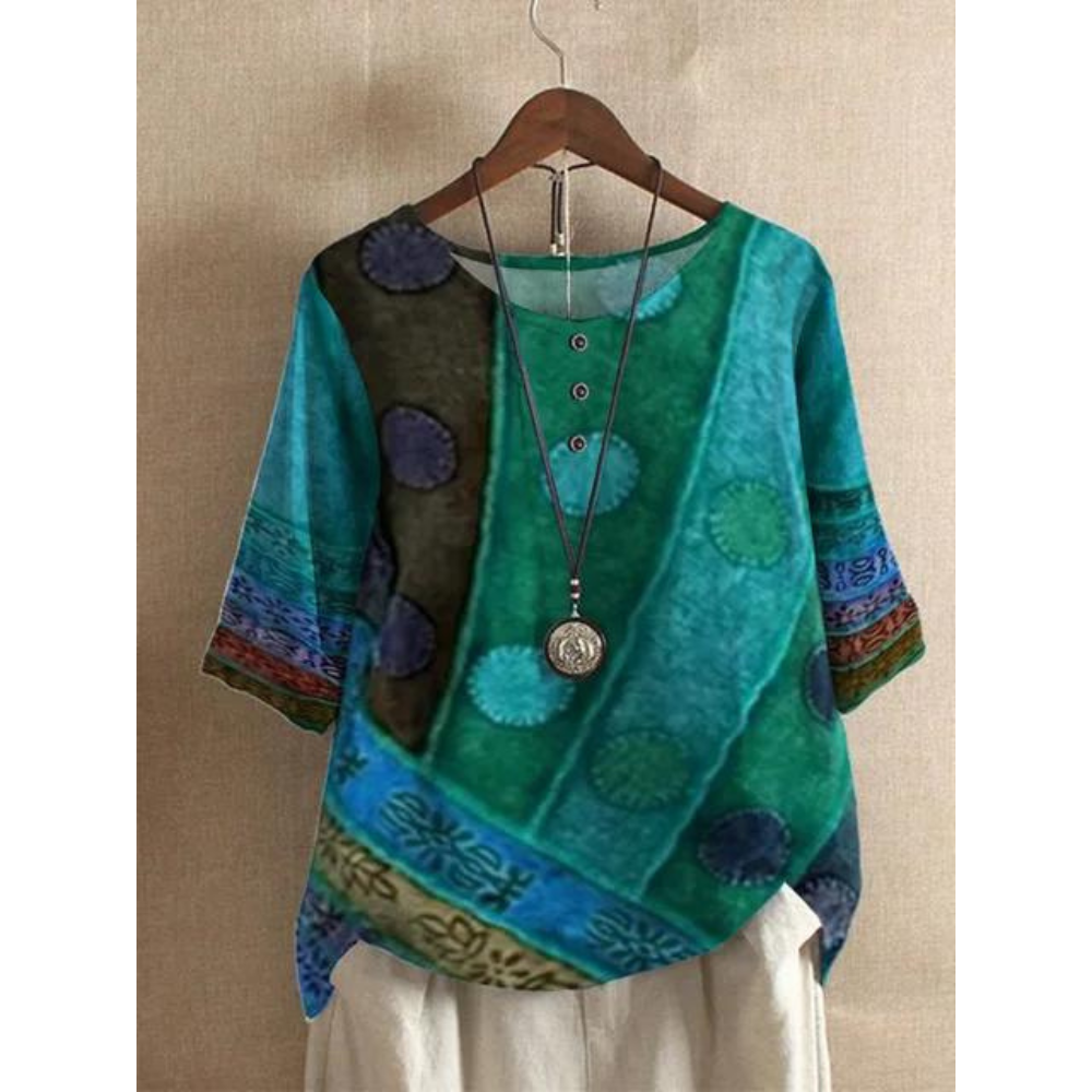 Eleanor | Loose Fit Bohemian Top