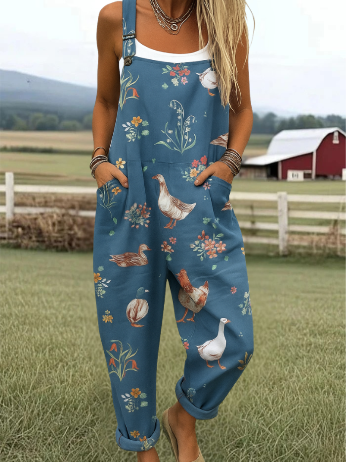 Sarah | Vintage Jumpsuit with Pockets