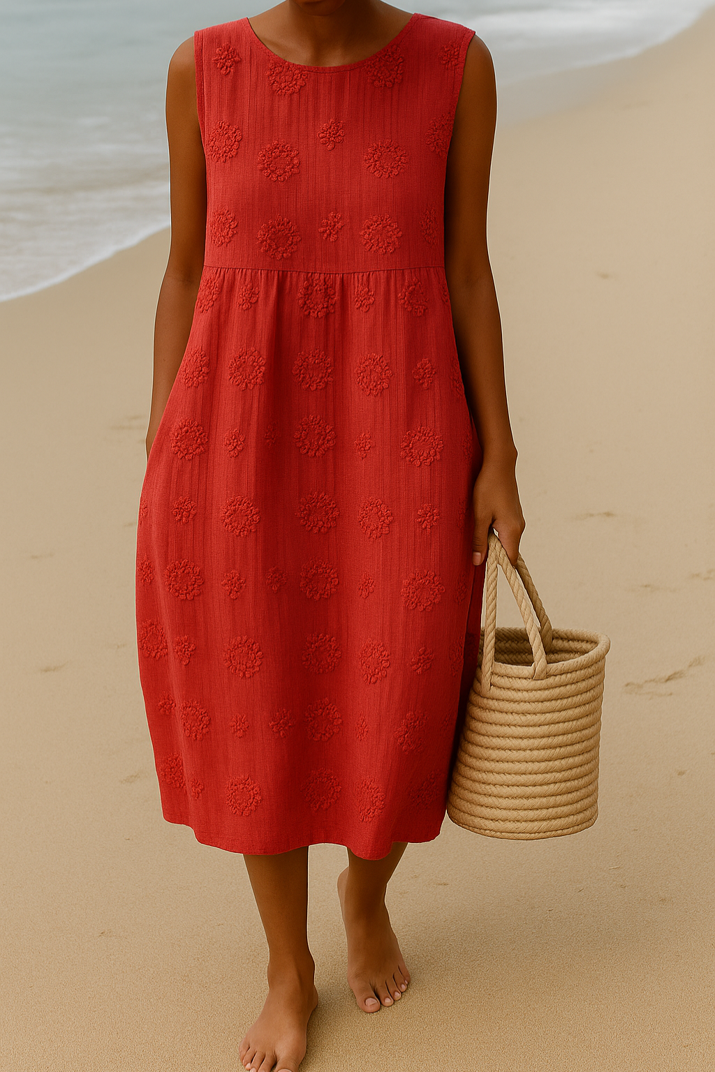 Eliza | Floral Midi Dress