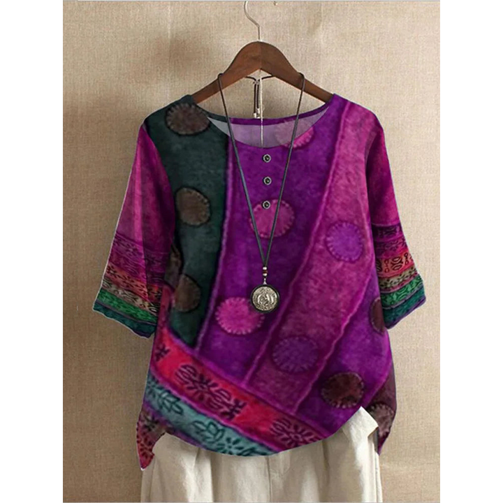 Eleanor | Loose Fit Bohemian Top