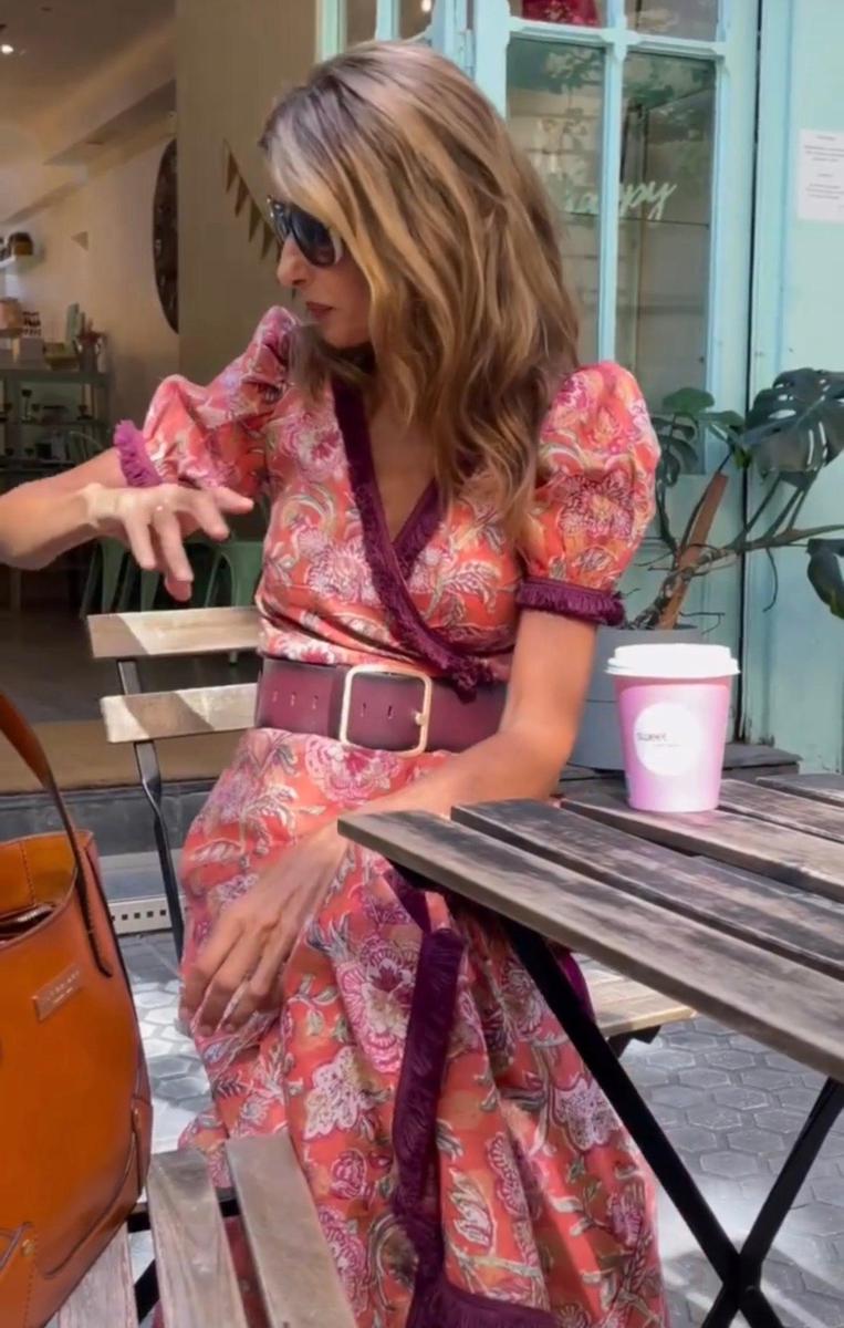 Esme | Elegant Pink Maxi Dress