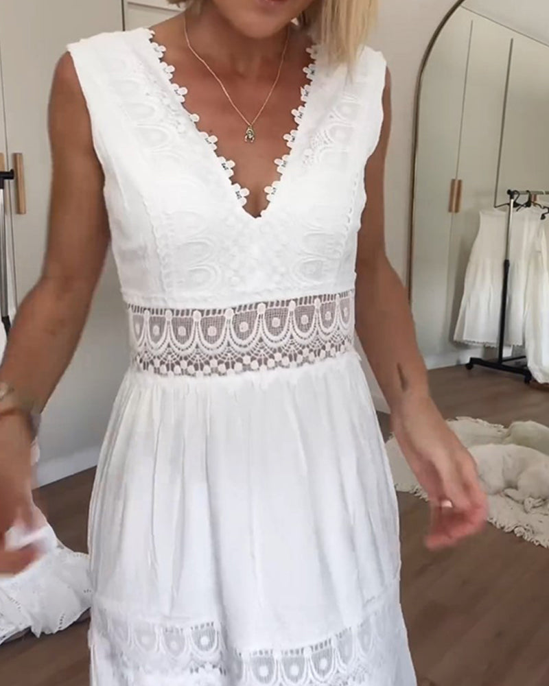 Ruth | Elegant Lace Summer Dress
