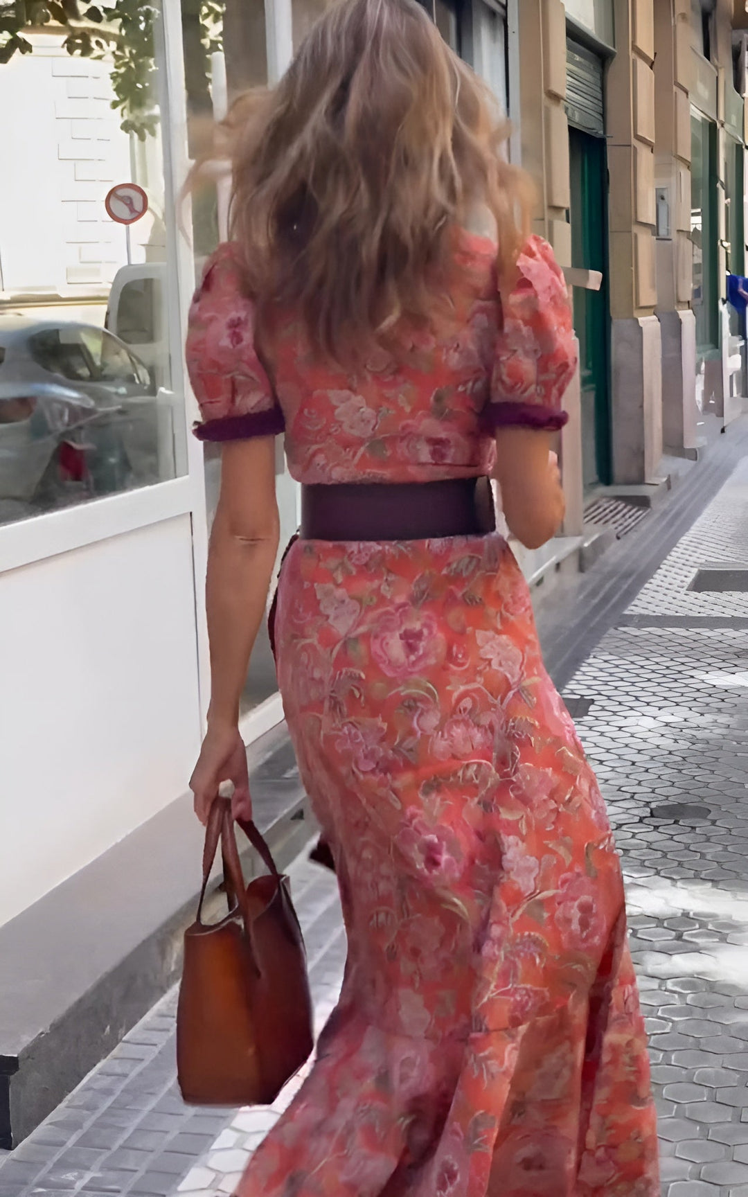 Esme | Elegant Pink Maxi Dress