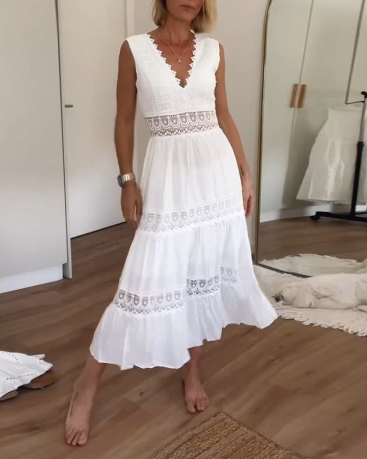Ruth | Elegant Lace Summer Dress