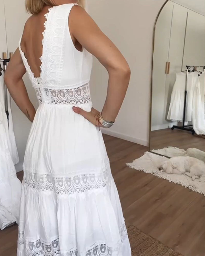 Ruth | Elegant Lace Summer Dress