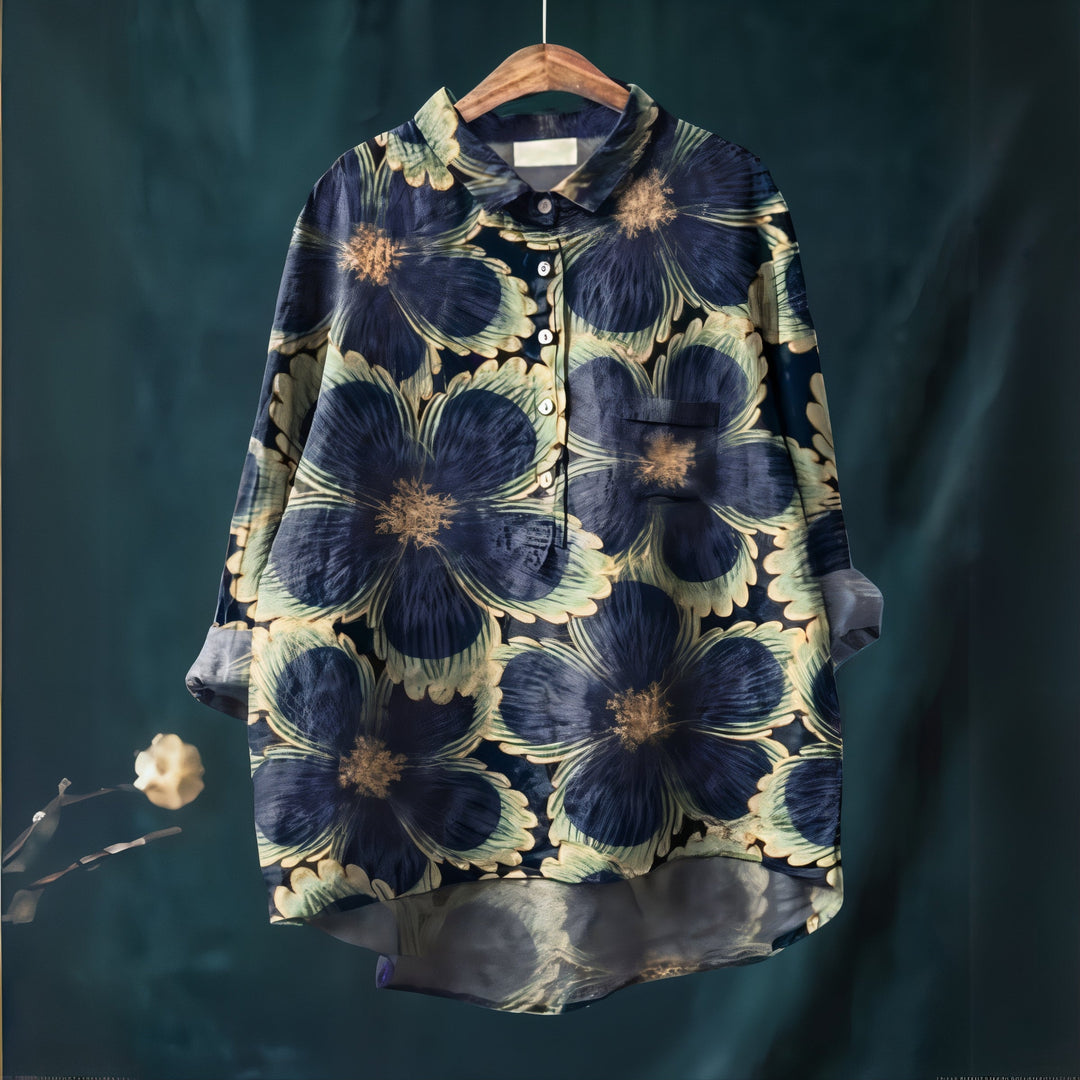 Amelia | Blouse with Romantic Floral Print