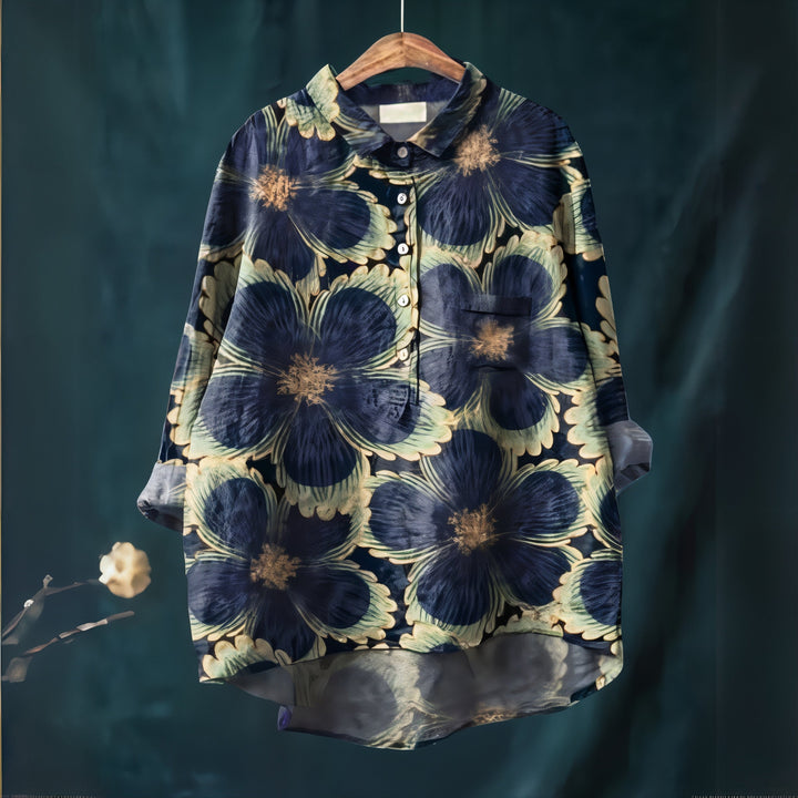 Amelia | Blouse with Romantic Floral Print