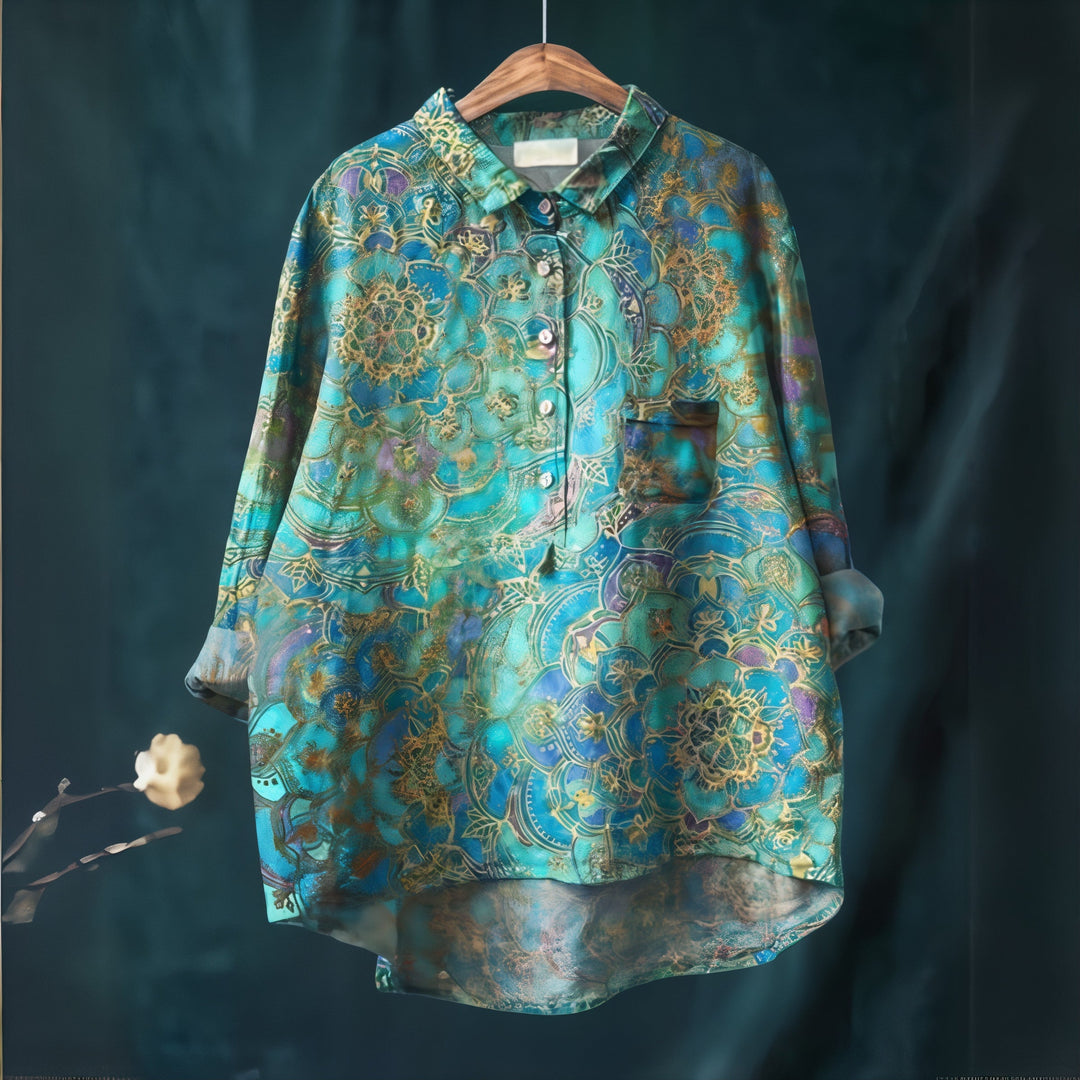 Amelia | Blouse with Romantic Floral Print