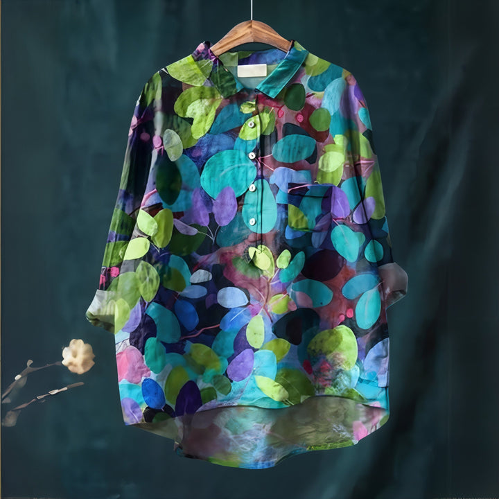 Amelia | Blouse with Romantic Floral Print