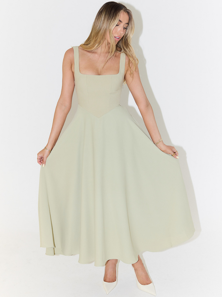 Amber | Sleeveless Maxi Dress