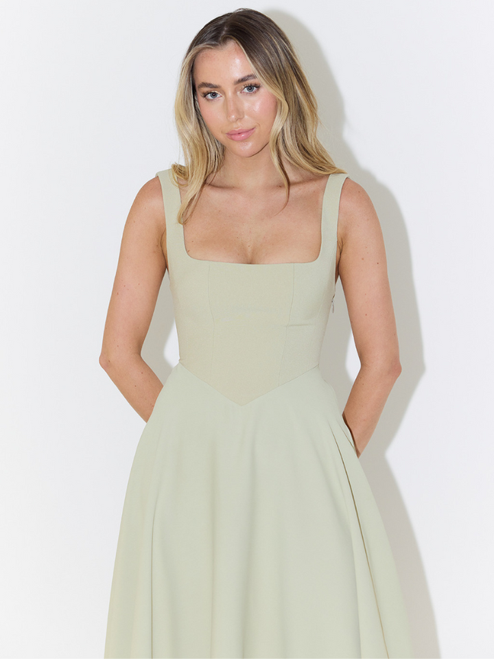 Amber | Sleeveless Maxi Dress