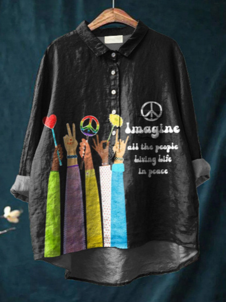 Mia | Hippie Art Tee