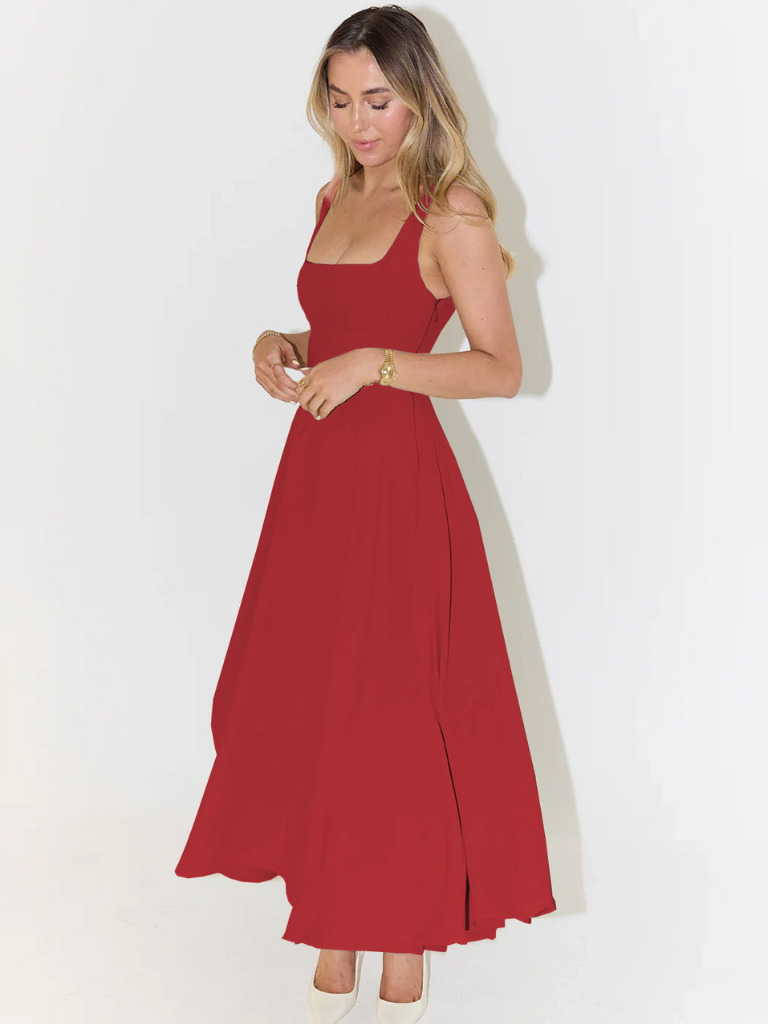 Amber | Sleeveless Maxi Dress