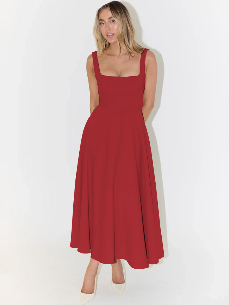 Amber | Sleeveless Maxi Dress