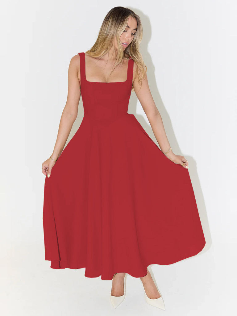 Amber | Sleeveless Maxi Dress