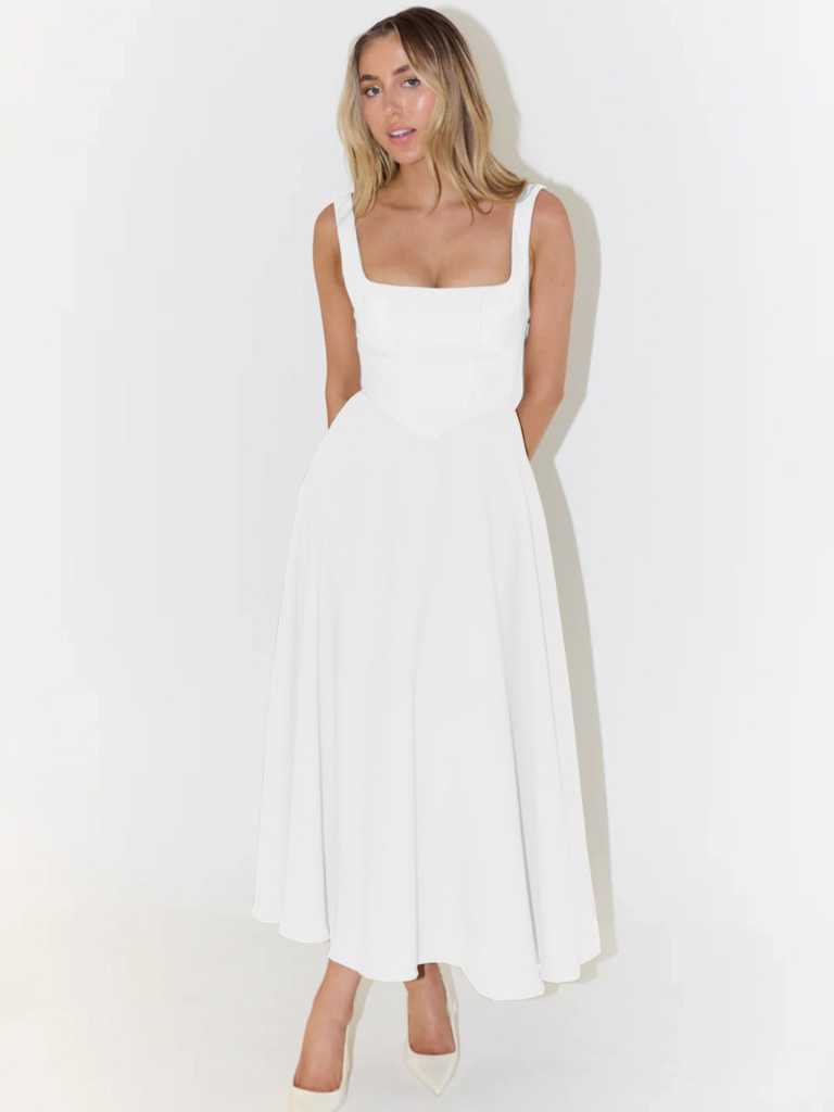 Amber | Sleeveless Maxi Dress