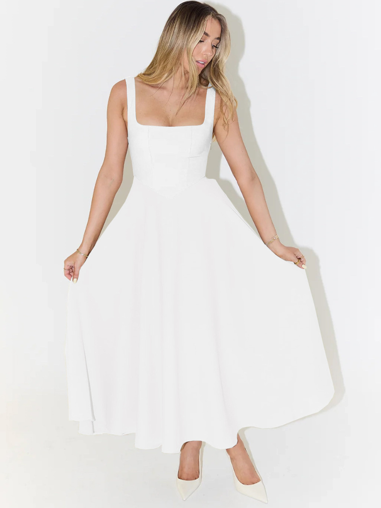 Amber | Sleeveless Maxi Dress