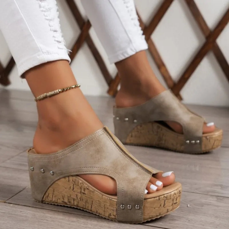 Abigail | Wedge Sandals
