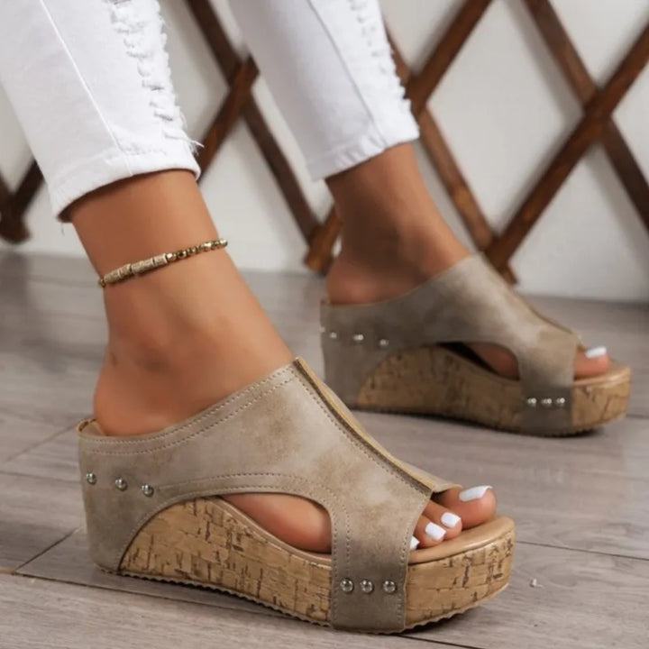 Abigail | Wedge Sandals