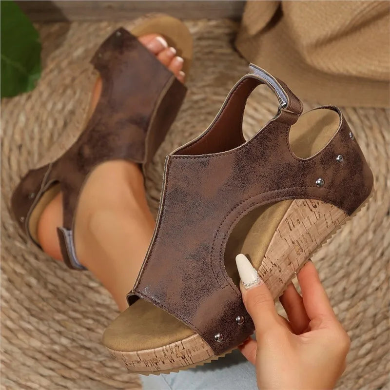 Abigail | Wedge Sandals