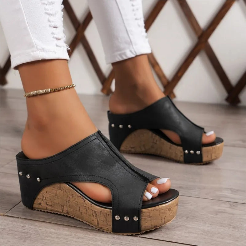 Abigail | Wedge Sandals