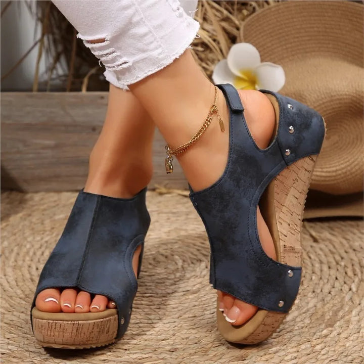 Abigail | Wedge Sandals