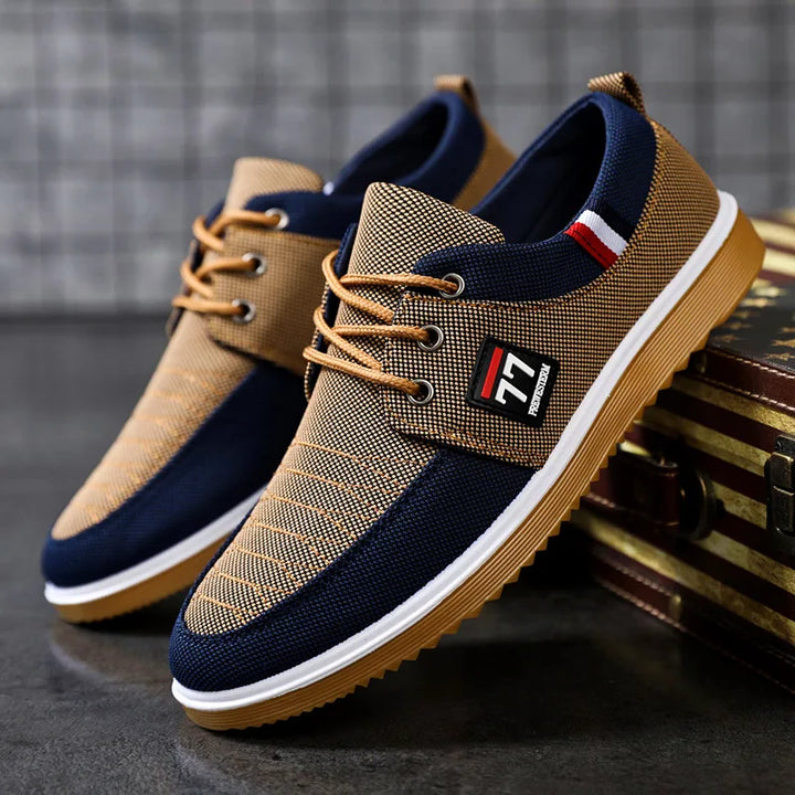 Alexander | Classic Canvas Lace-up Shoes