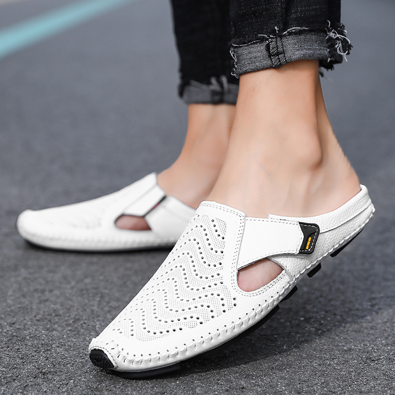 Daniel | Slip-on Leather Sandals