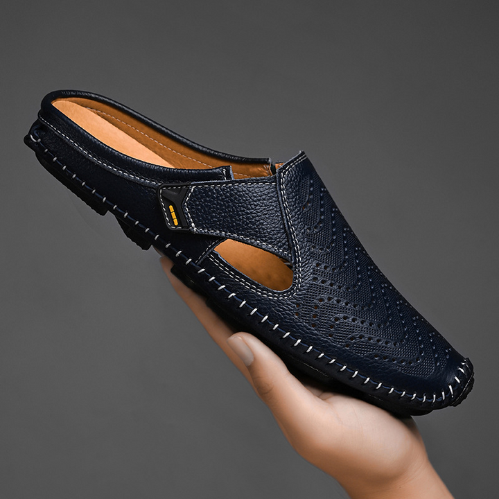 Daniel | Slip-on Leather Sandals