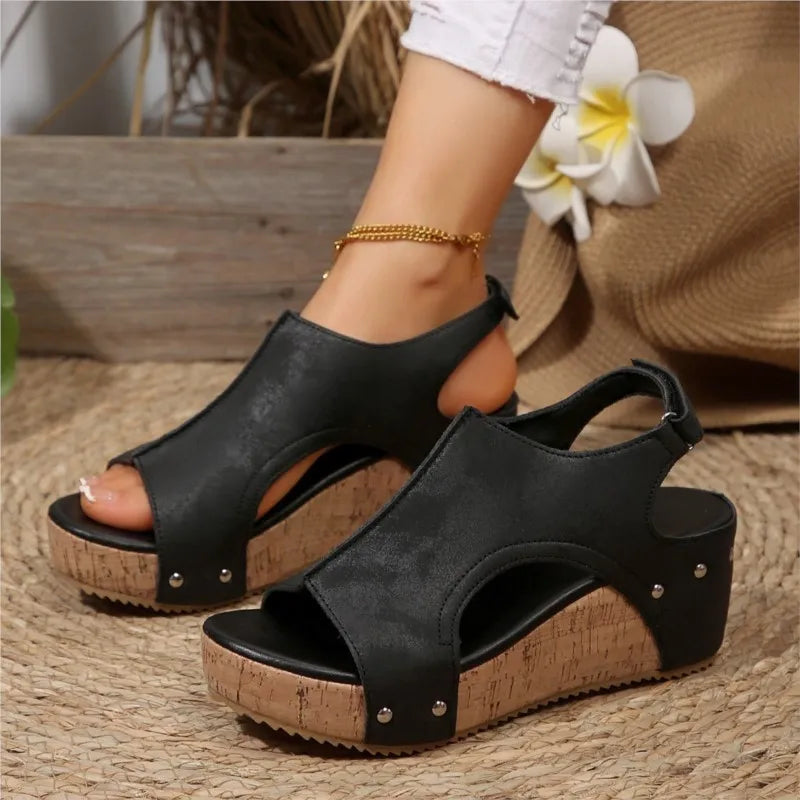 Abigail | Wedge Sandals