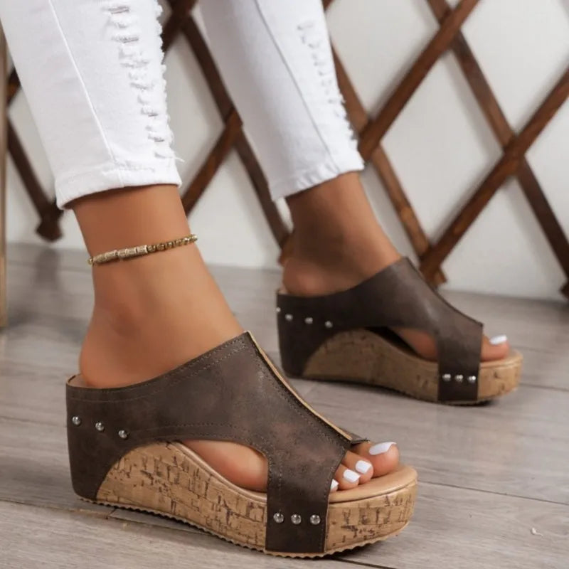Abigail | Wedge Sandals