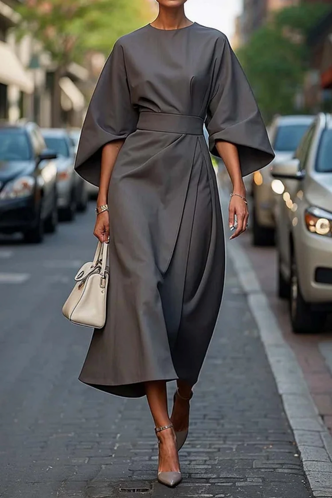 Matilda | Dress with Wide Sleeves