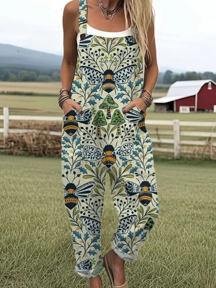 Sarah | Vintage Jumpsuit with Pockets