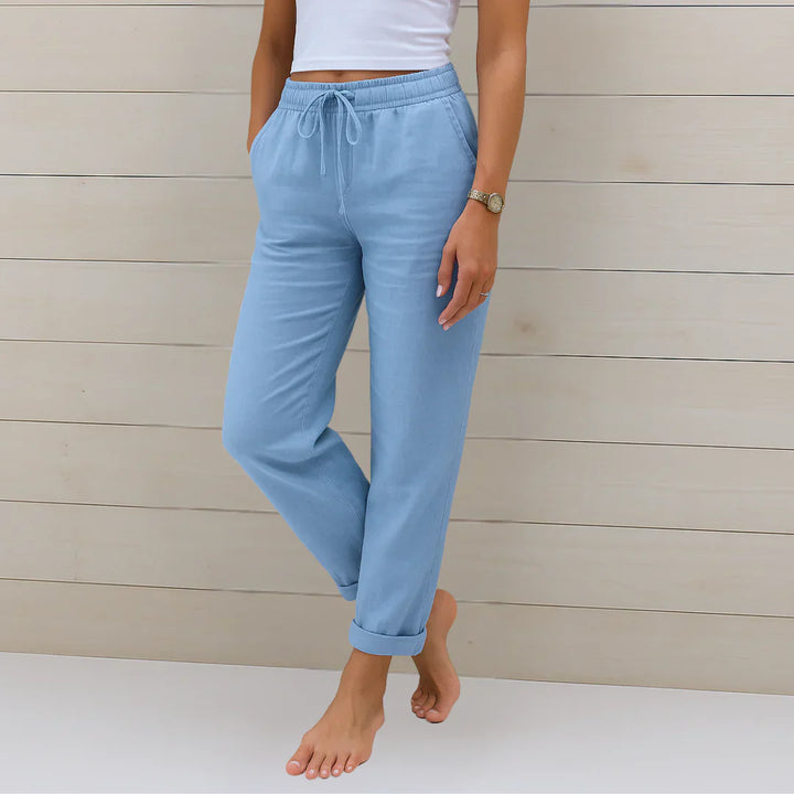 Annie | Breathable Linen Trousers