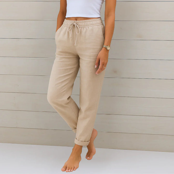 Annie | Breathable Linen Trousers