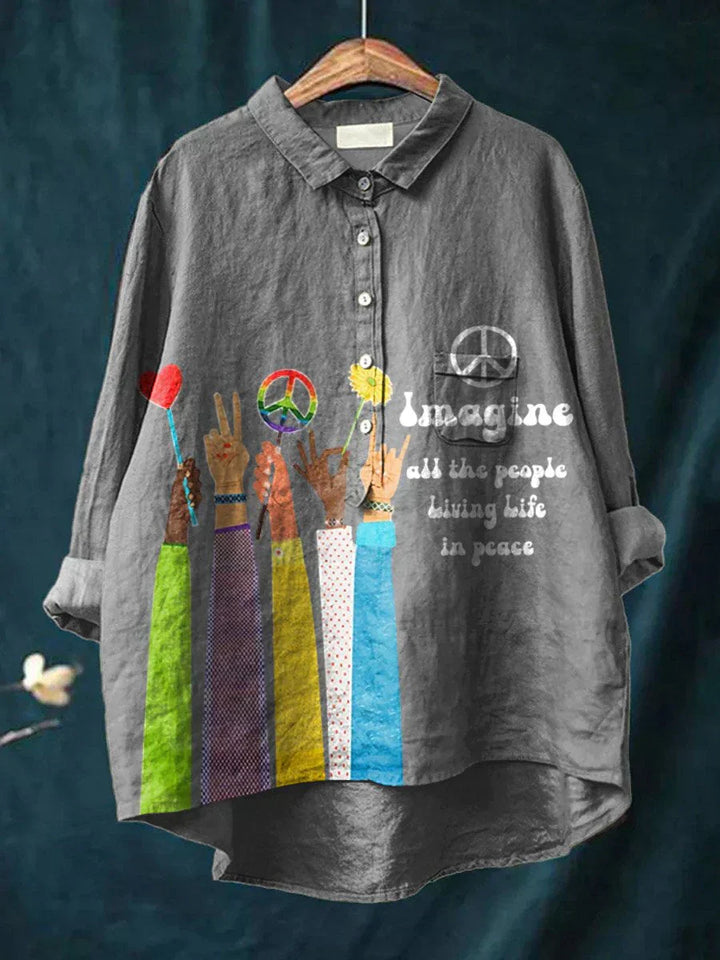 Mia | Hippie Art Tee