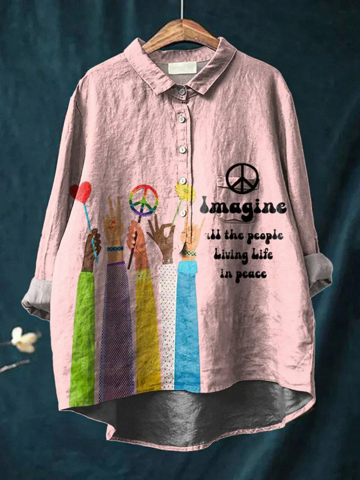 Mia | Hippie Art Tee