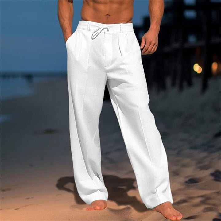 Theo | Lightweight Linen Trousers