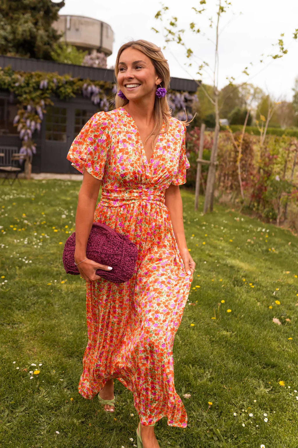 Aria | Floral Maxi Dress
